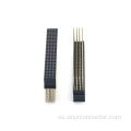 Conector hembra PC104 de 2,0 mm recto de cuatro núcleos